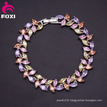 Luxury Design Gemstone Fashion Sexy Charm Bracelet for Ladies